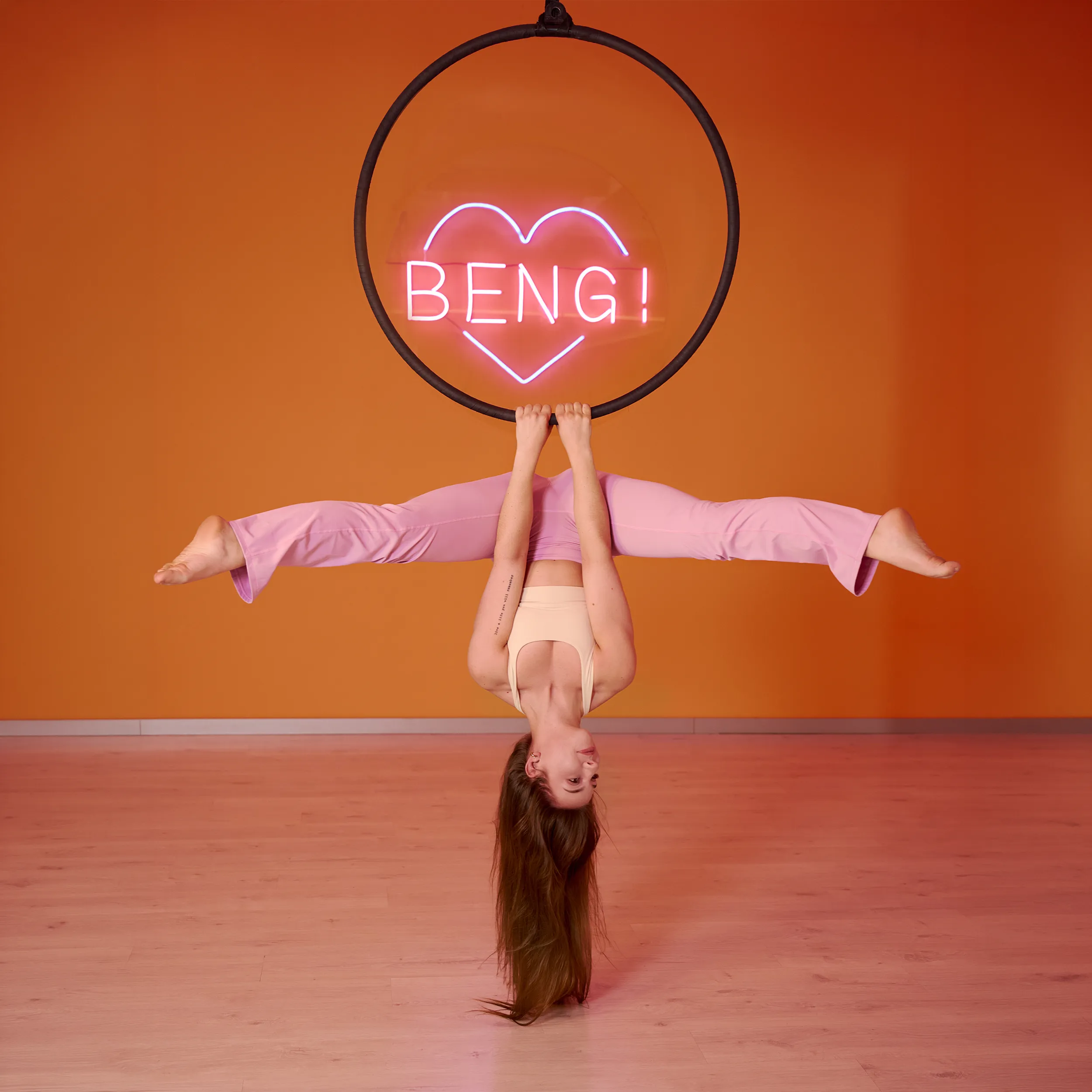 Aerial hoop – dla trenujących
